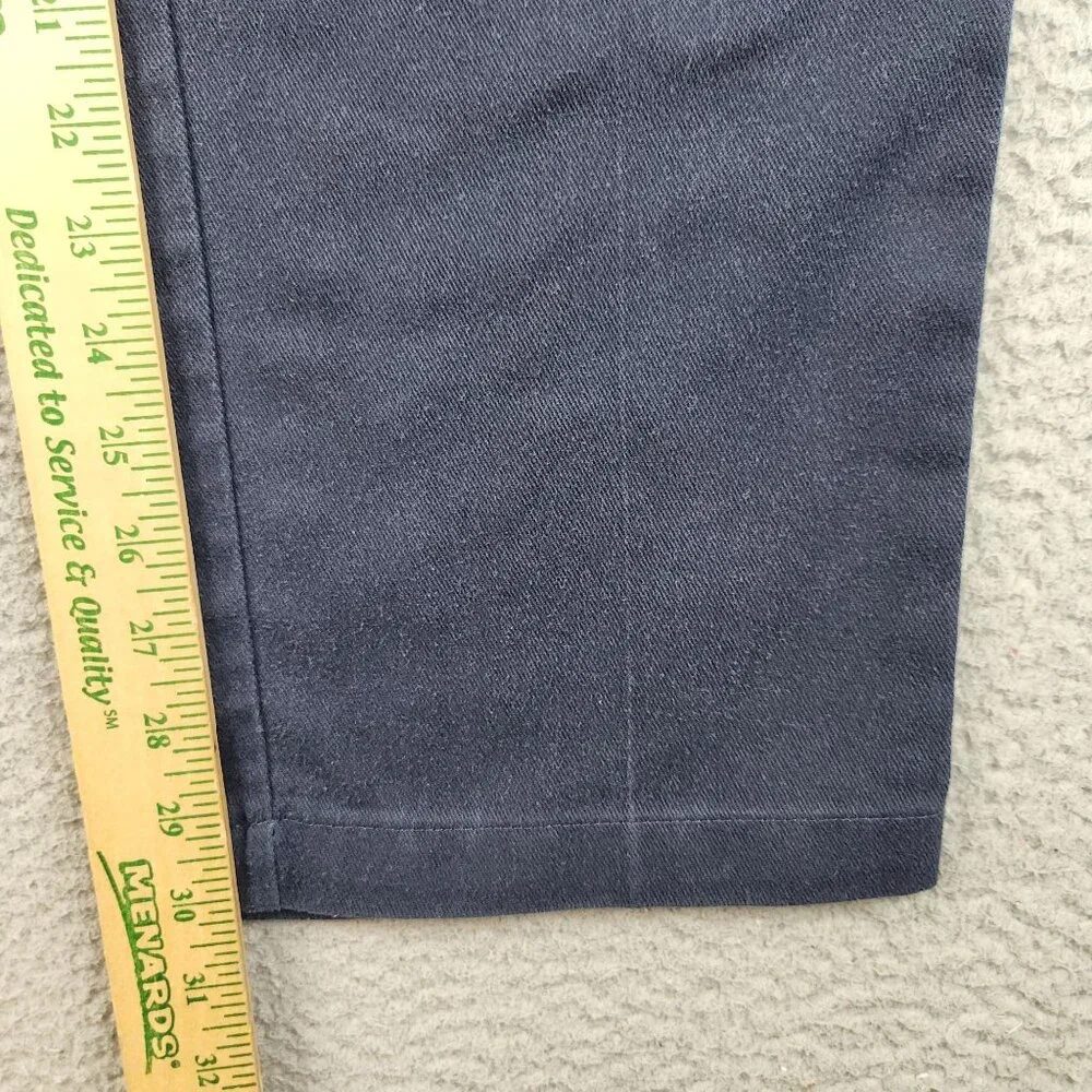 Dickies Pants Men's 33x32 874 Original Fit Flex Dark Blue Straight Leg Workwear - Picture 5 of 12